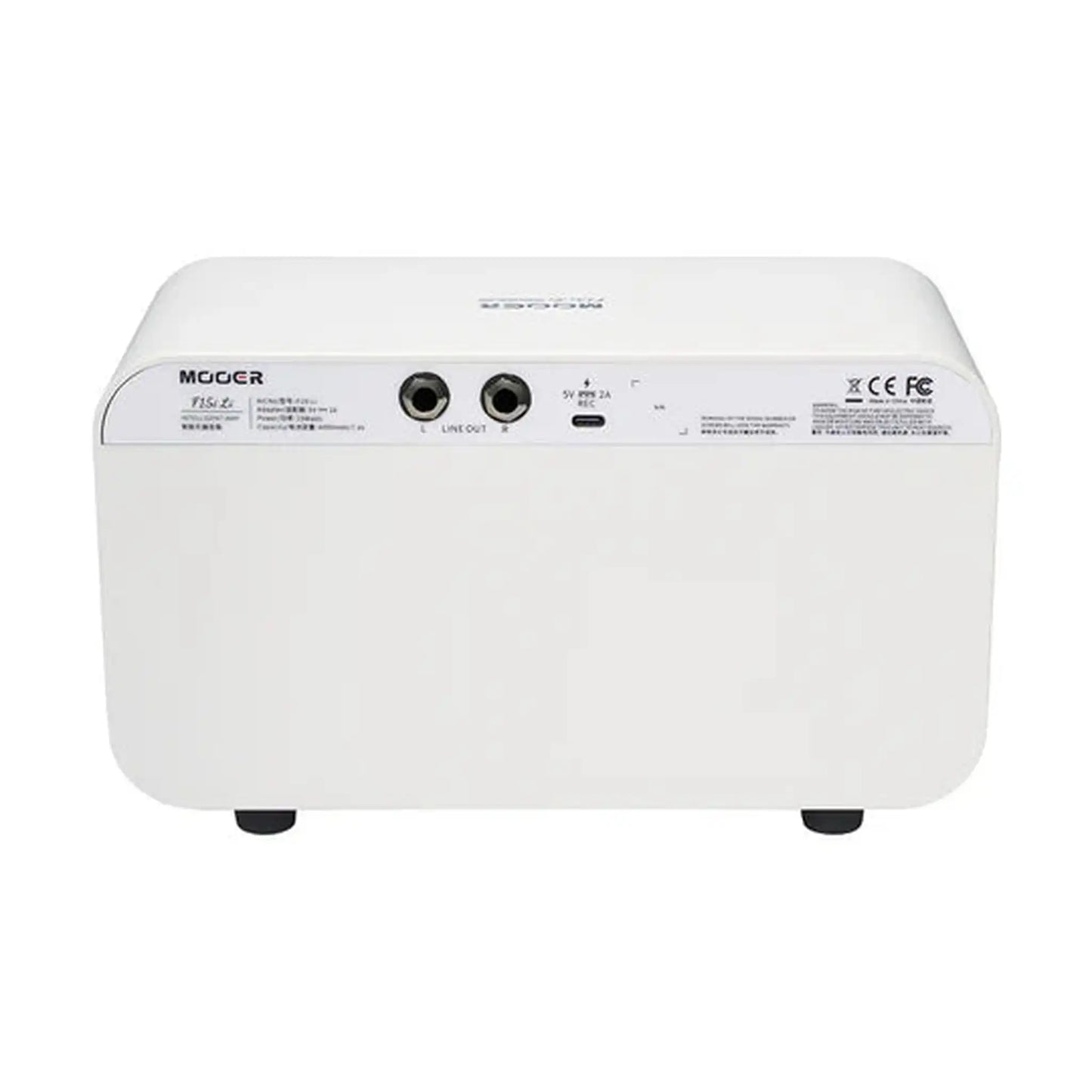 Mooer F15i Li Rechargeable Intelligent Modeling Amplifier - White