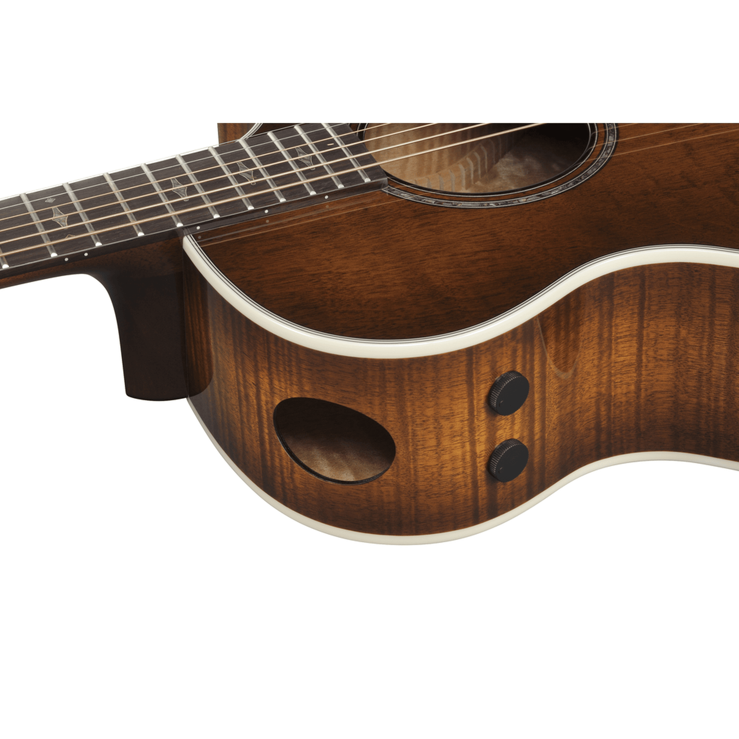 Ibanez AE340FMH Acoustic Guitar - Sunburst High Gloss - Joondalup Music Centre neck board