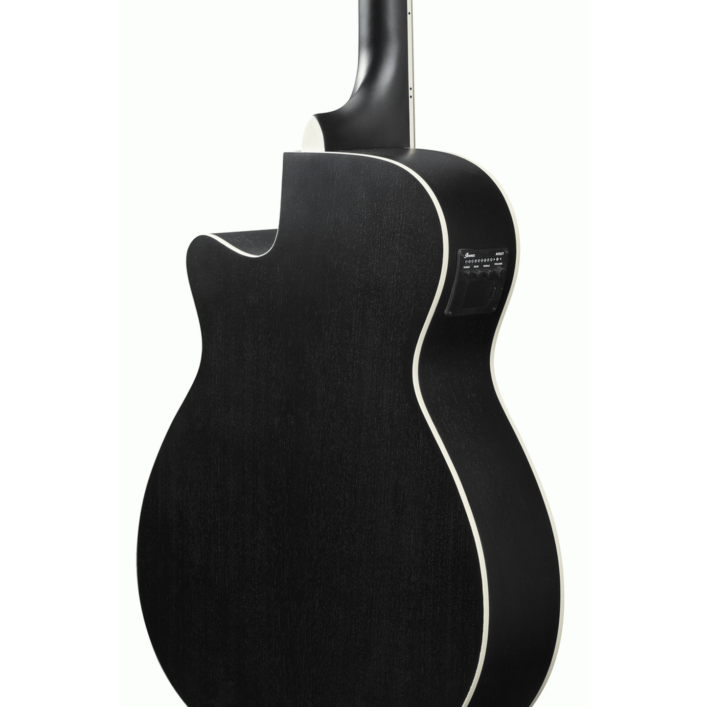 Ibanez AEG7MH Acoustic Guitar - Weatherd Black Open Pore