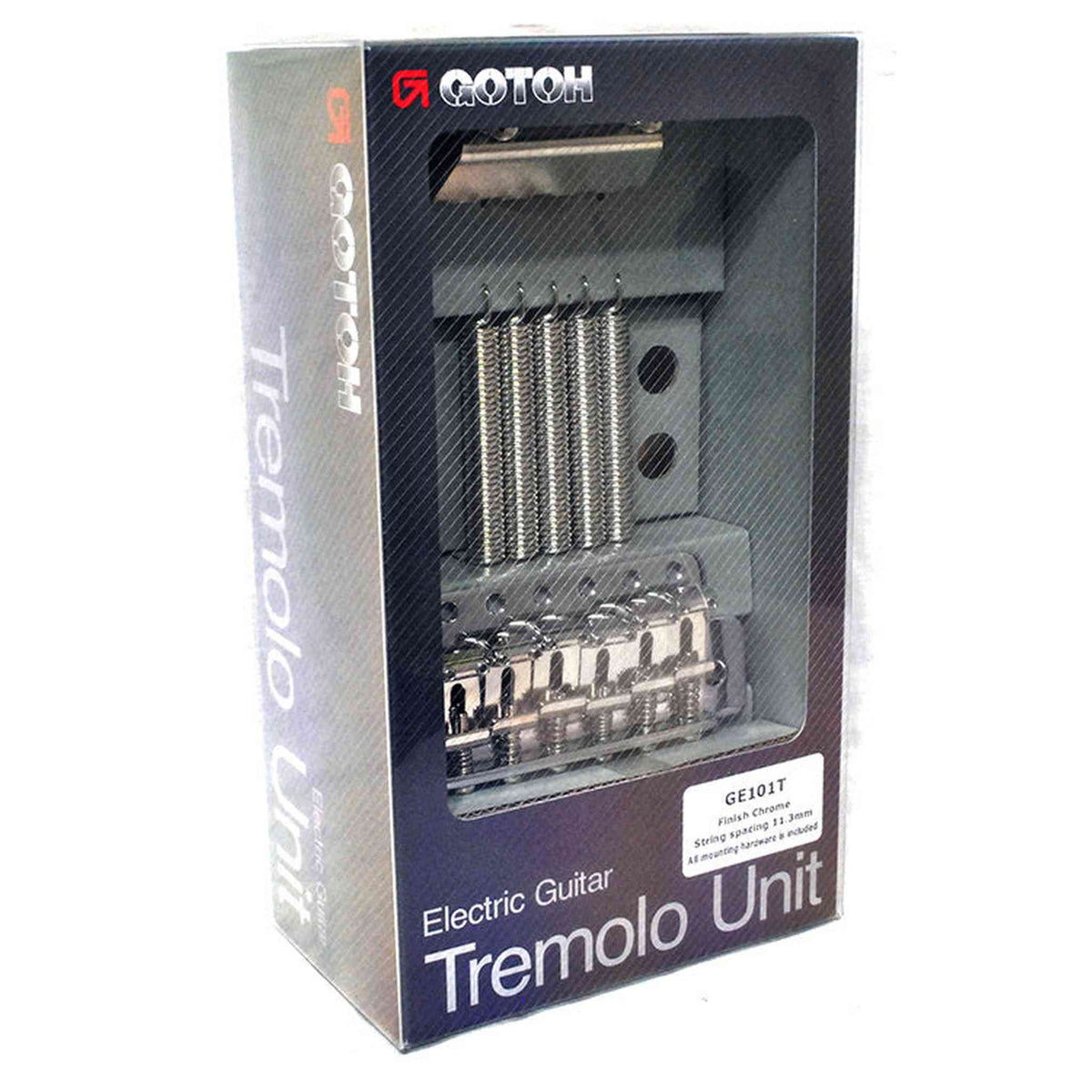 Gotoh GE101T Vintage 6-point Tremolo Bridge in Chrome Finish