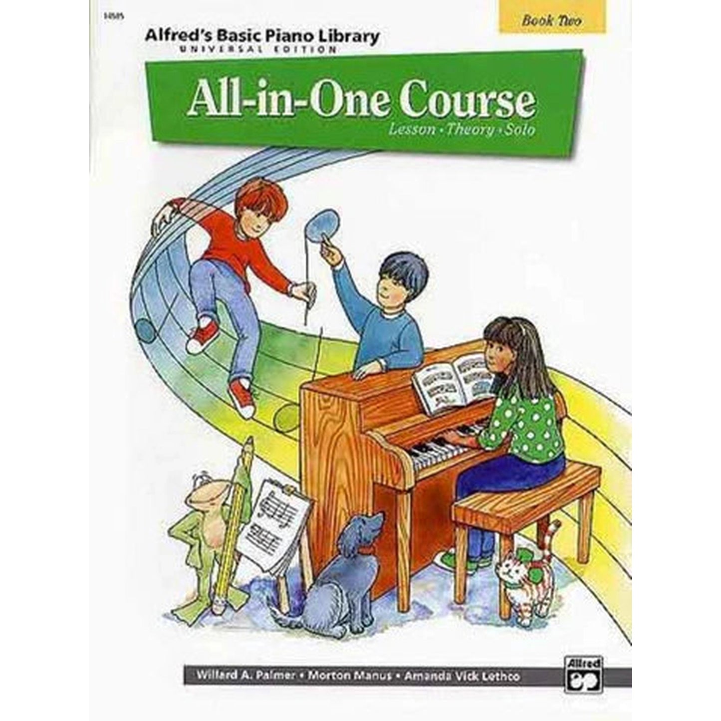 Alfred Basic Piano lessons All in one Bk 2 Universal Edition - Joondalup Music Centre