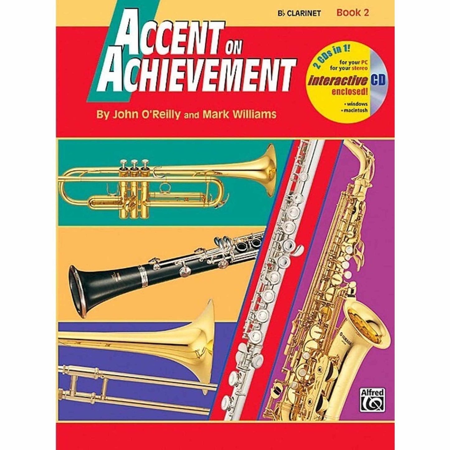 Accent On Achievement Bk 2 - Clarinet-BOOKS-Joondalup Music Centre
