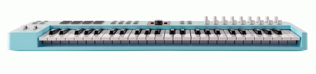 Arturia KeyLab Essential MK3 49-Key Keyboard Controller - Aquamarine
