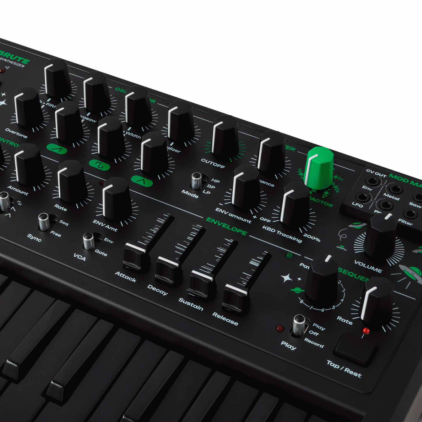 Arturia MicroBrute UFO Limited Edition 25 Key Monophonic Analog Synthesiser