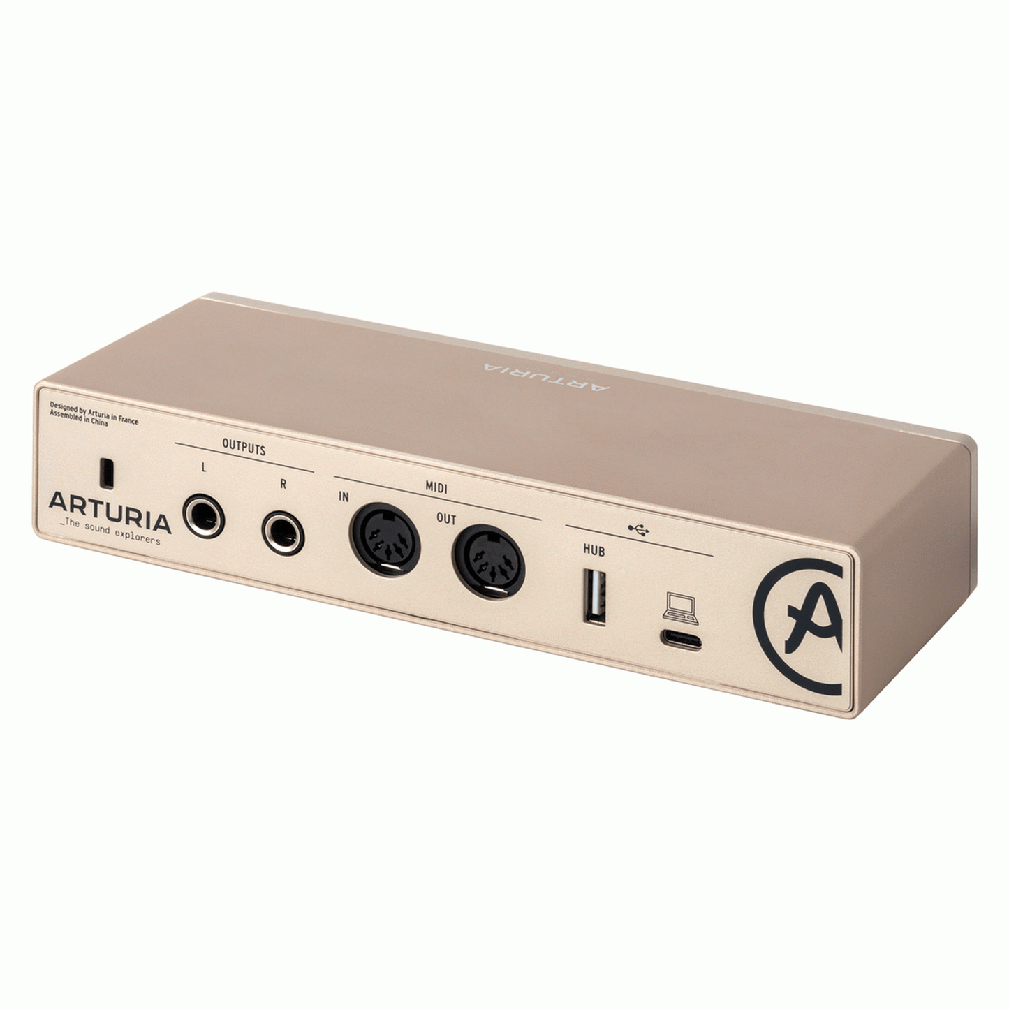 Arturia MiniFuse 2 Audio Interface - Champagne