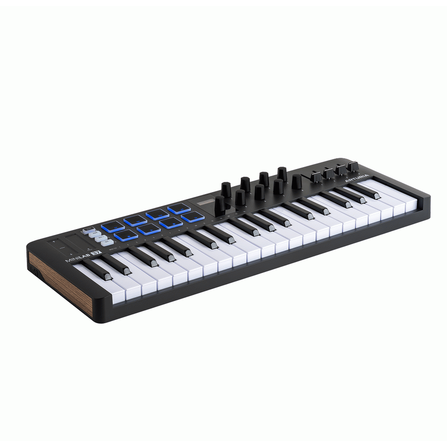 Arturia MiniLab 37 MIDI Controller - Black left angle