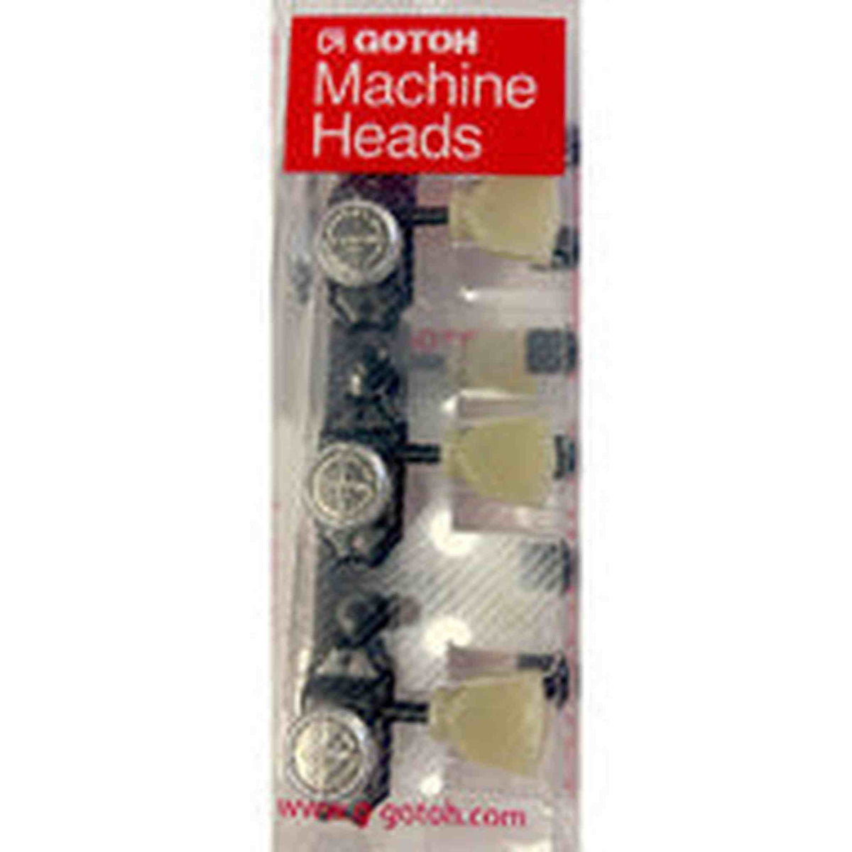 Gotoh SD90 Series Magnum Lock Electric Guitar Tuning Machines in Black Finish (3+3)