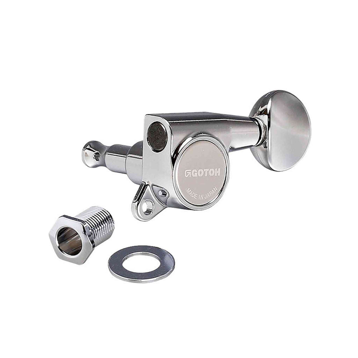 Gotoh SG381 Series Guitar Tuning Machines in Chrome Finish (6-inline)