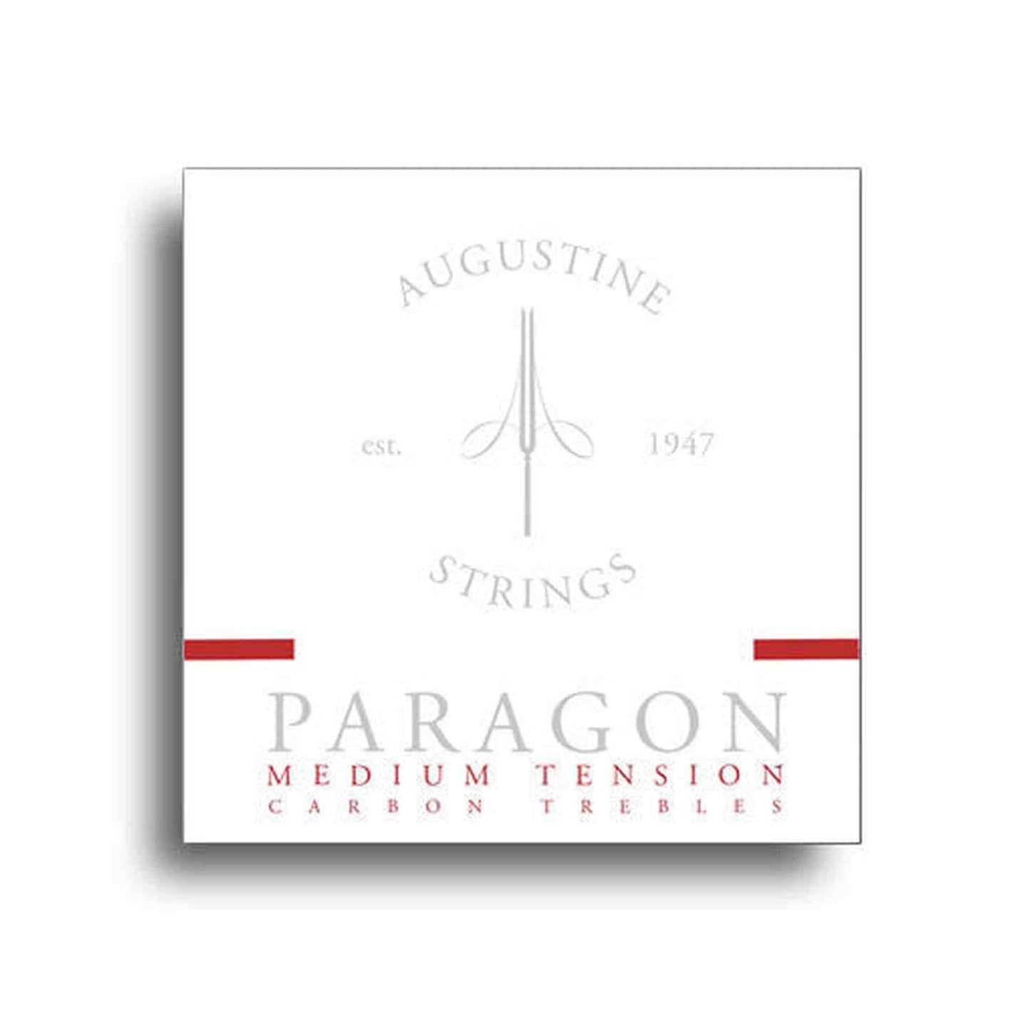 Augustine Paragon Red Classical Guitar Strings - Medium Tension Trebles / High Tension Basses