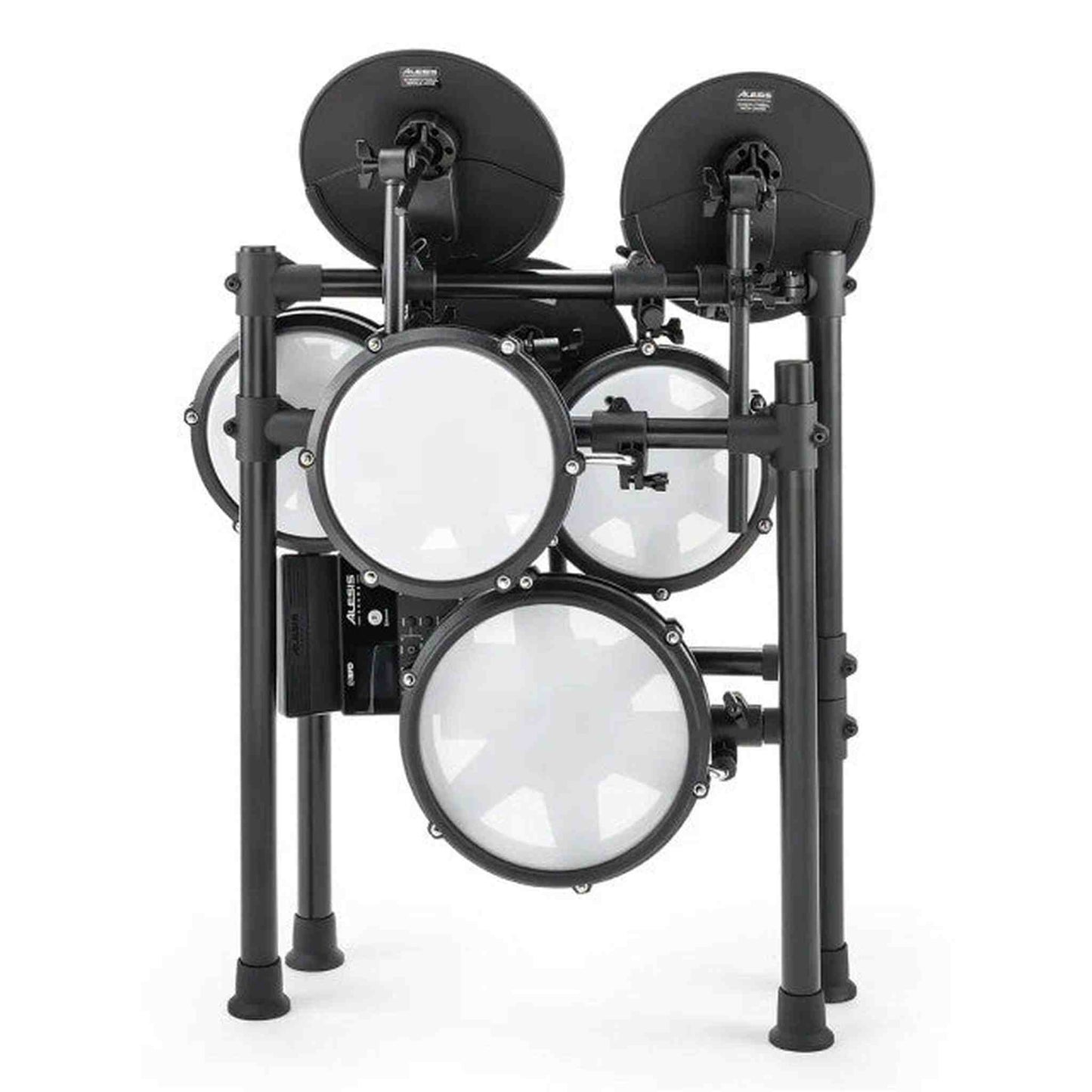 Alesis Nitro Max Mesh Electronic Drum Set folded up