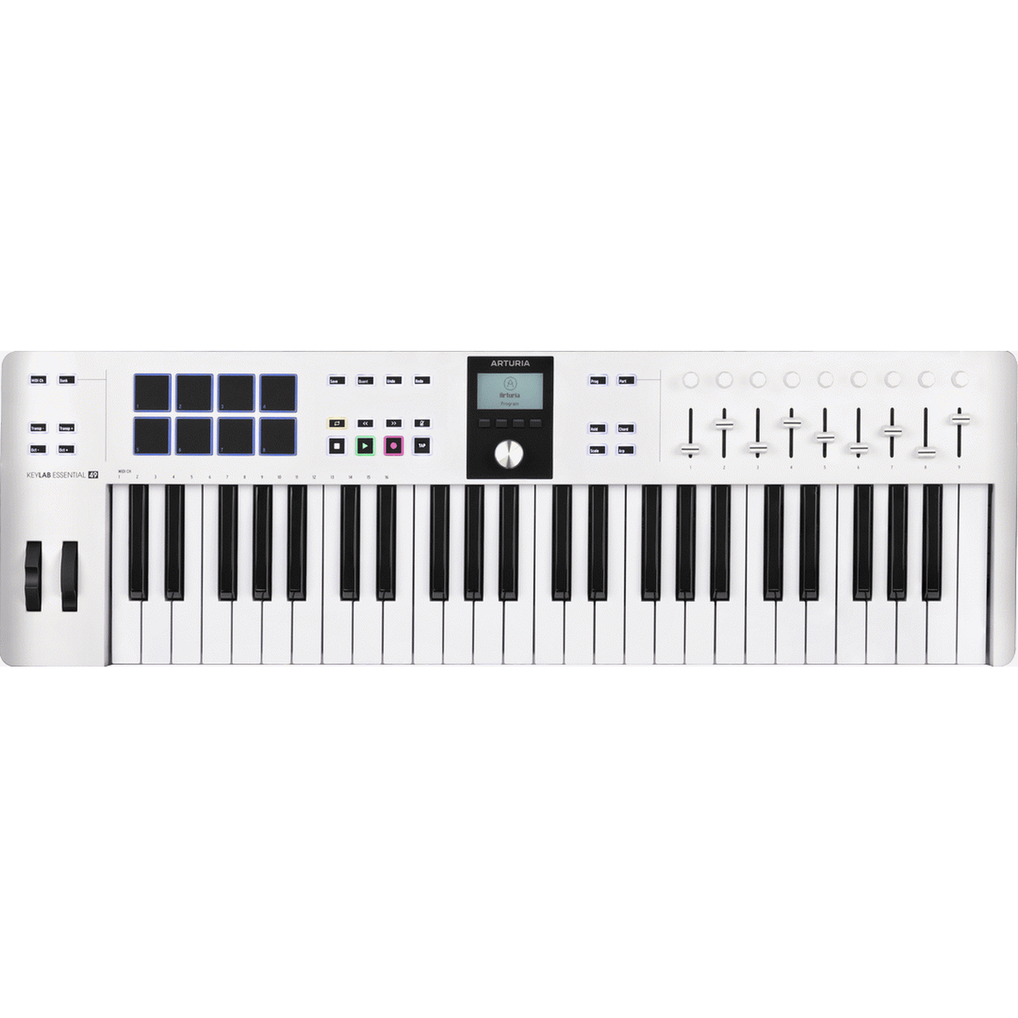Arturia Keylab Essential Mkiii 49 Key Controller Keyboard - White from Joondalup Music Centre