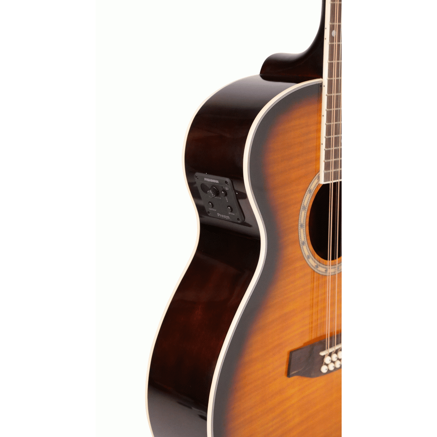 Ashton SL29/12CEQ 12 String Acoustic Guitar - Sunburst from Joondalup Music Centre 3