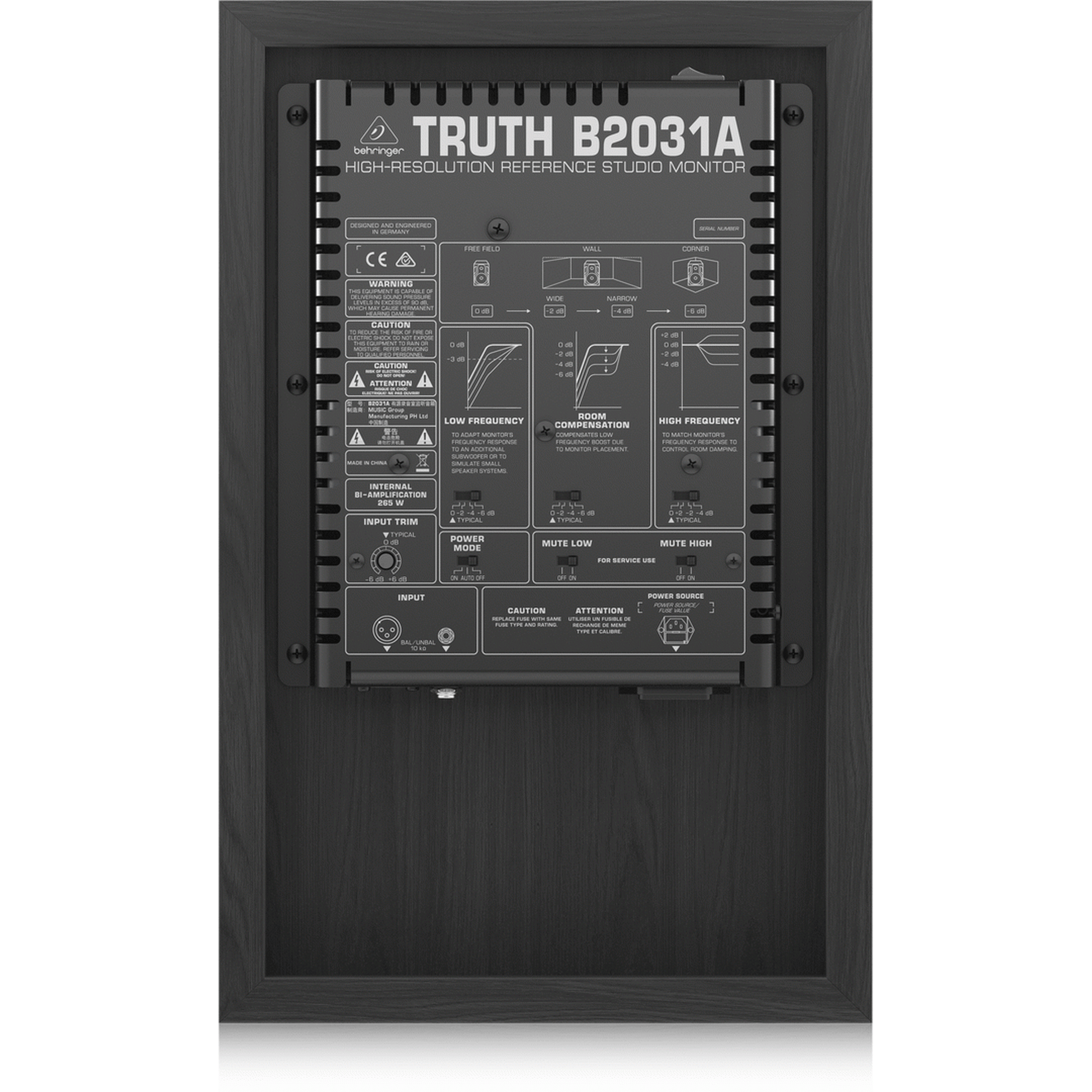 Behringer Truth B2031A Active Studio Monitor-MONITOR-Joondalup Music Centre