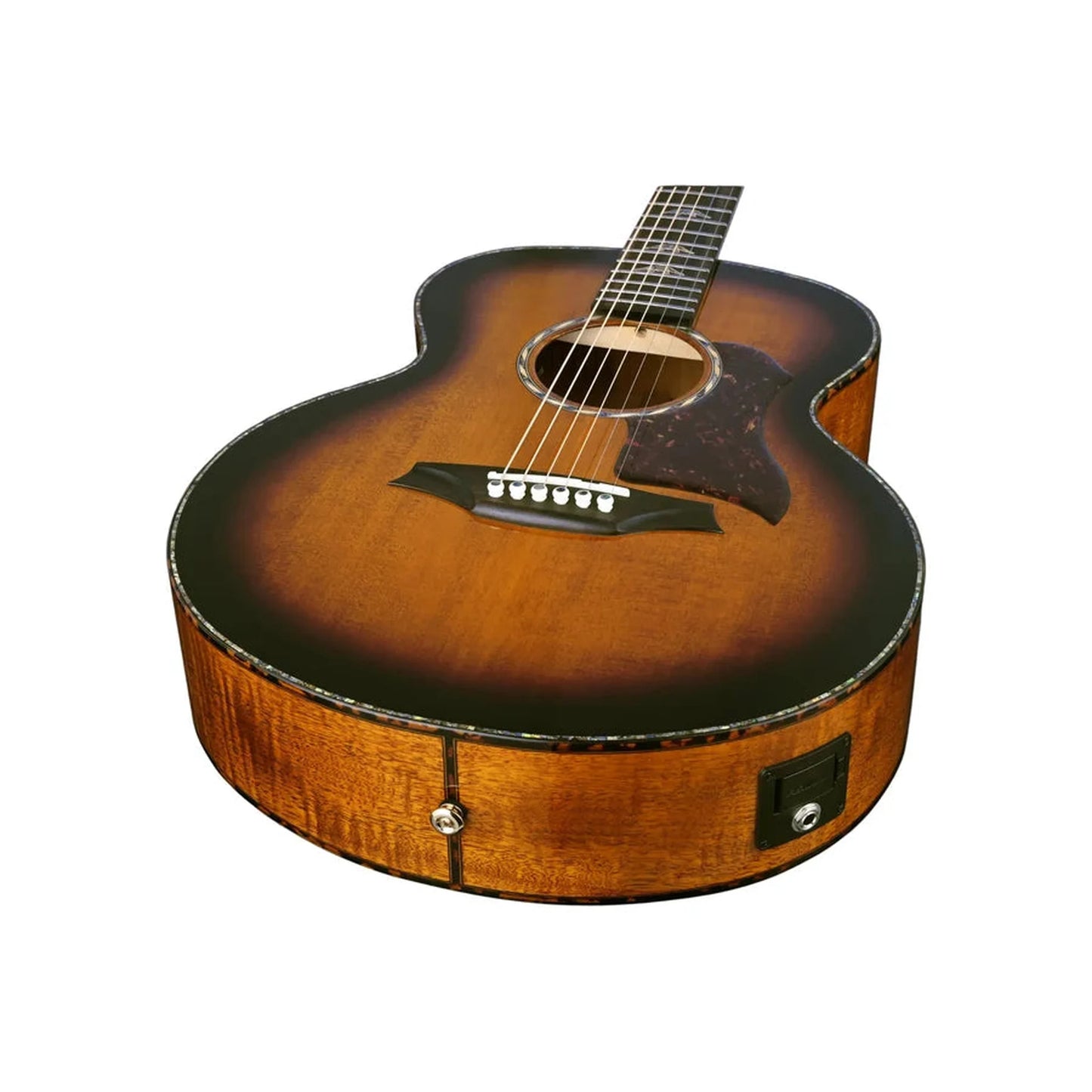 Bromo BAN8E Denali Series Jumbo Electric Acoustic Guitar w/Bag - Sunburst