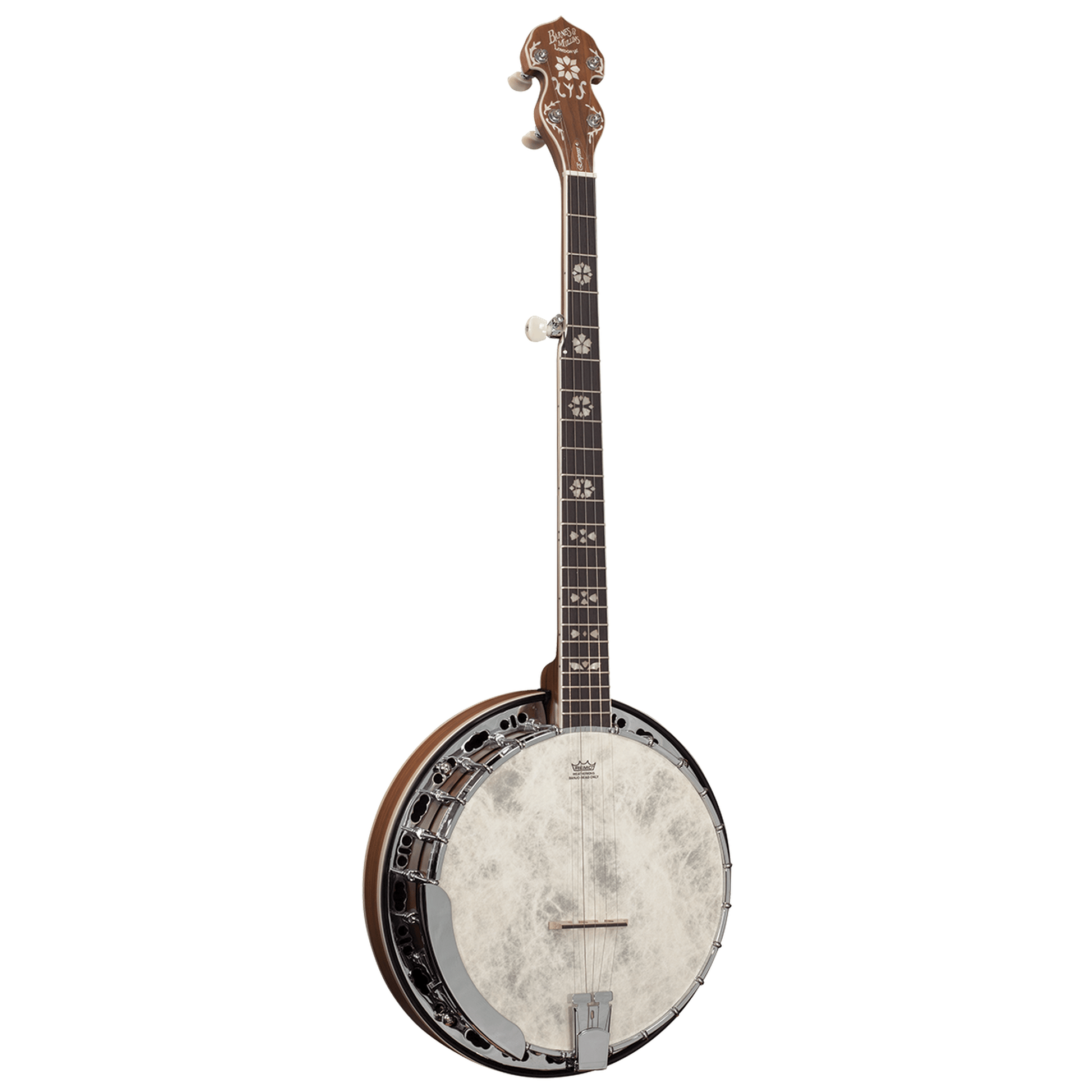 Barnes & Mullins BJ500BW Empress 5 String Banjo - Burl Walnut-BANJO-Joondalup Music Centre