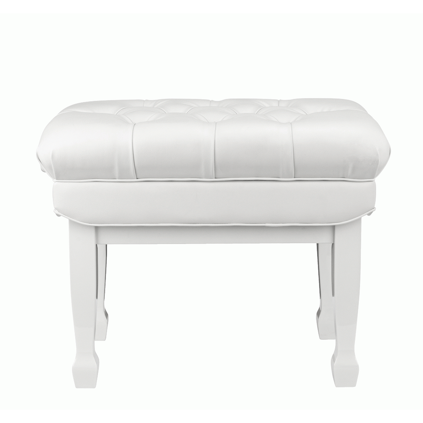 Beale BPB330WH Deluxe Grand Piano Bench - White-PIANO & KEYBOARD-Joondalup Music Centre