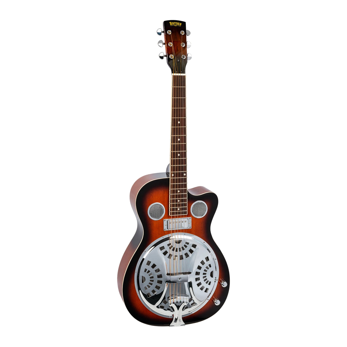 Bryden BRE2ETS Resonator Cutaway W/Pickup - Tobacco Sunburst