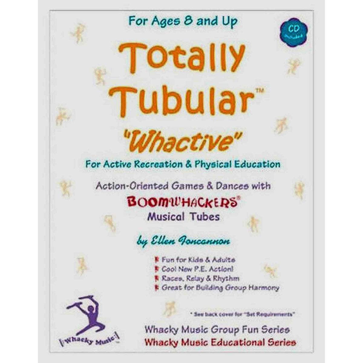 Boomwhackers "Totally Tubular Whactive" Book/CD