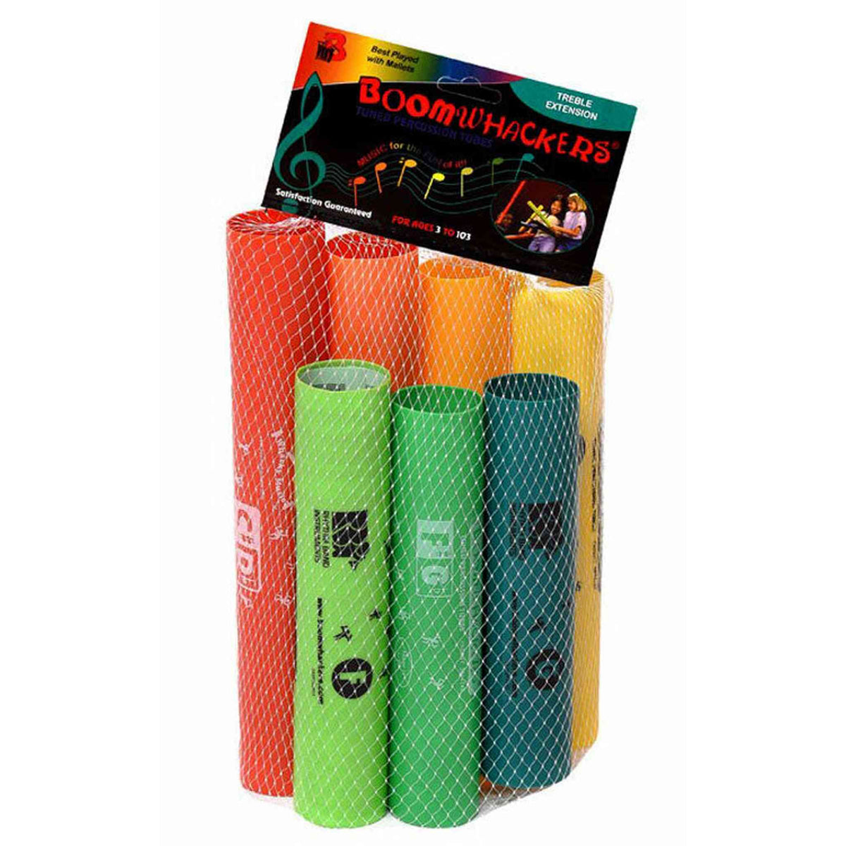 Boomwhackers 7-Note Treble Extension Set