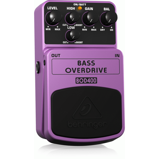 Behringer BOD400 Bass Overdrive Effects Pedal from Joondalup Music Centre 2