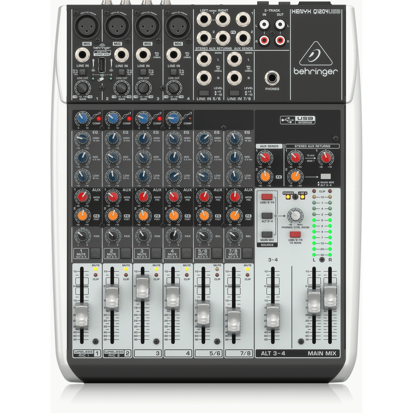 Behringer Mixer - Xenyx Q1204USB from Joondalup Music Centre