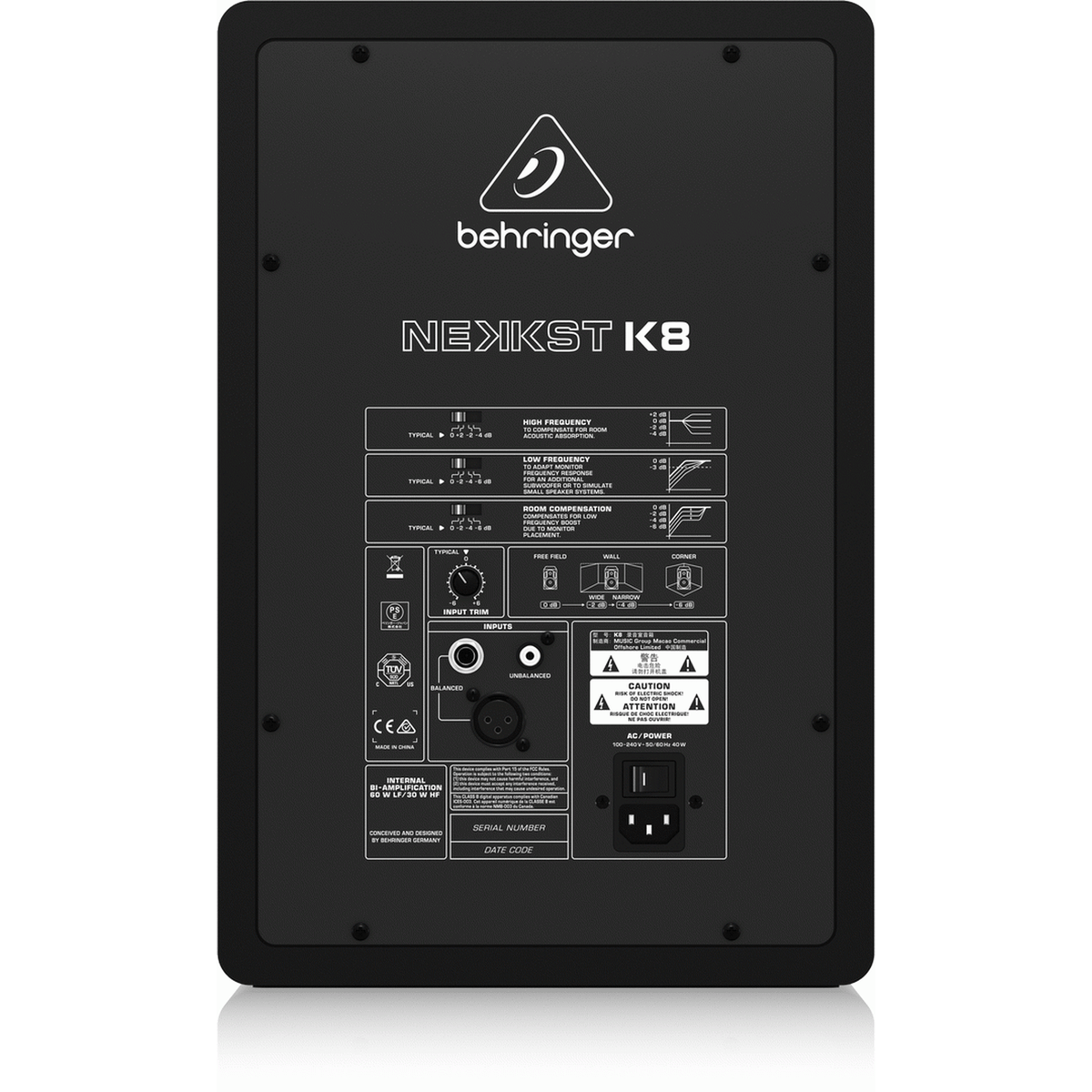 Behringer Nekkst K8 Studio Monitor from Joondalup Music Centre 2
