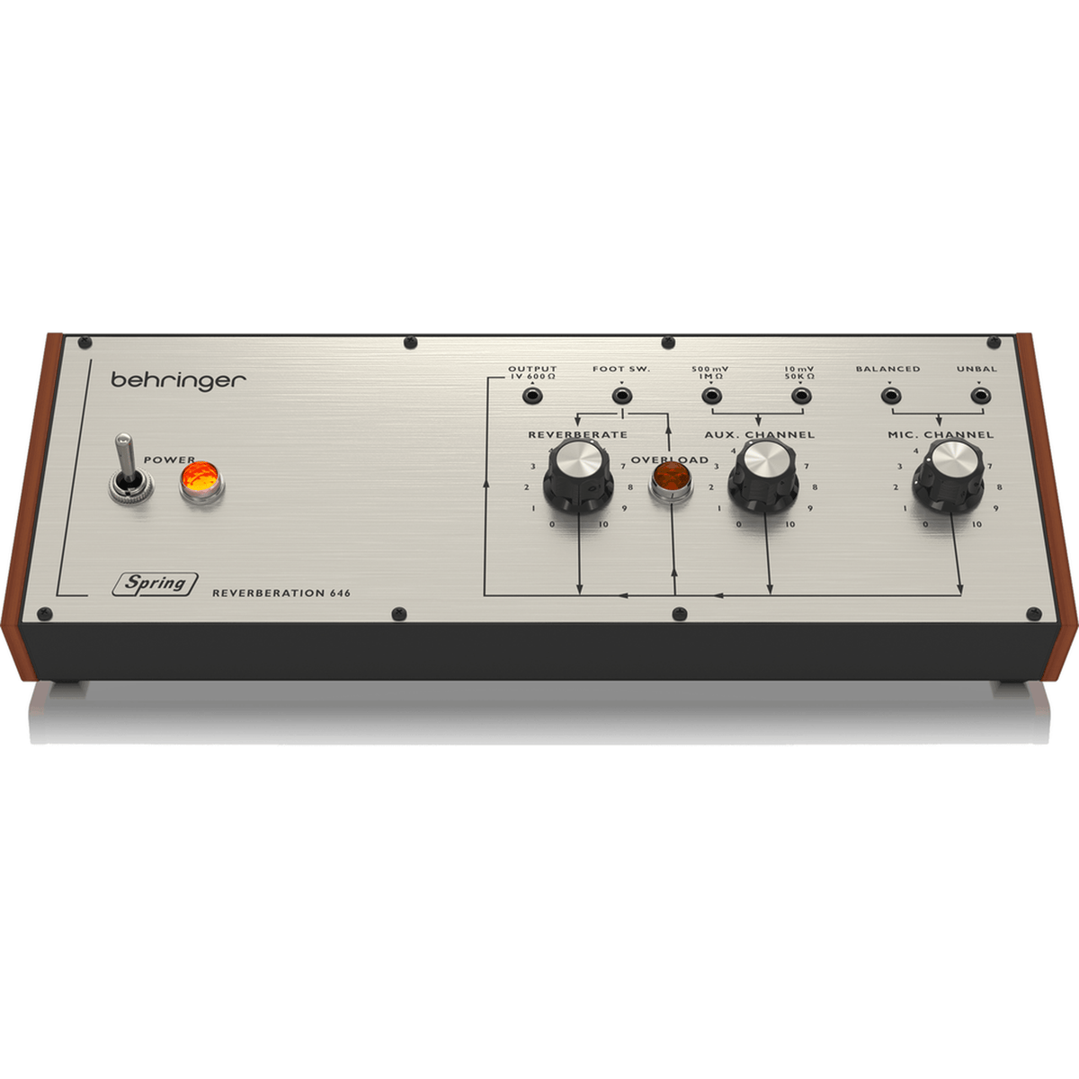 Behringer Spring Reverberation Unit Type 646 Effects Pedal from Joondalup Music Centre 5