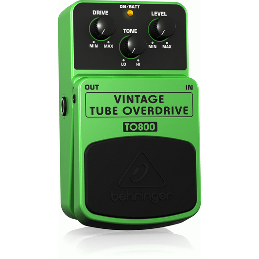 Behringer TO800 Vintage Tube Overdrive Effects Pedal from Joondalup Music Centre 2