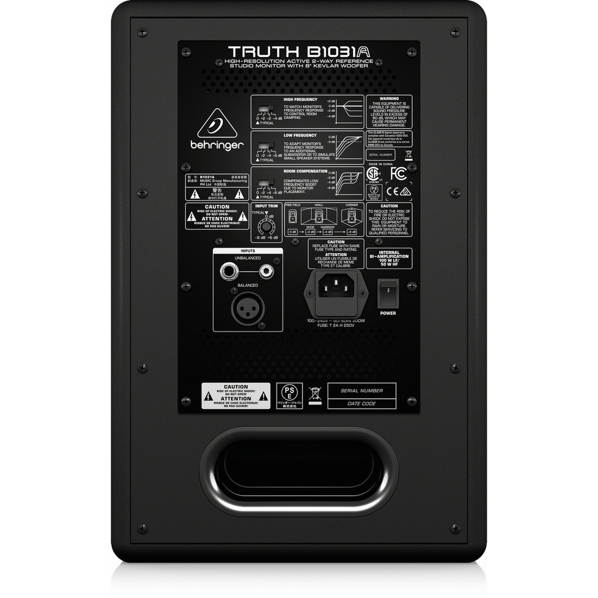 Behringer Truth B1031A Studio Monitor from Joondalup Music Centre 4