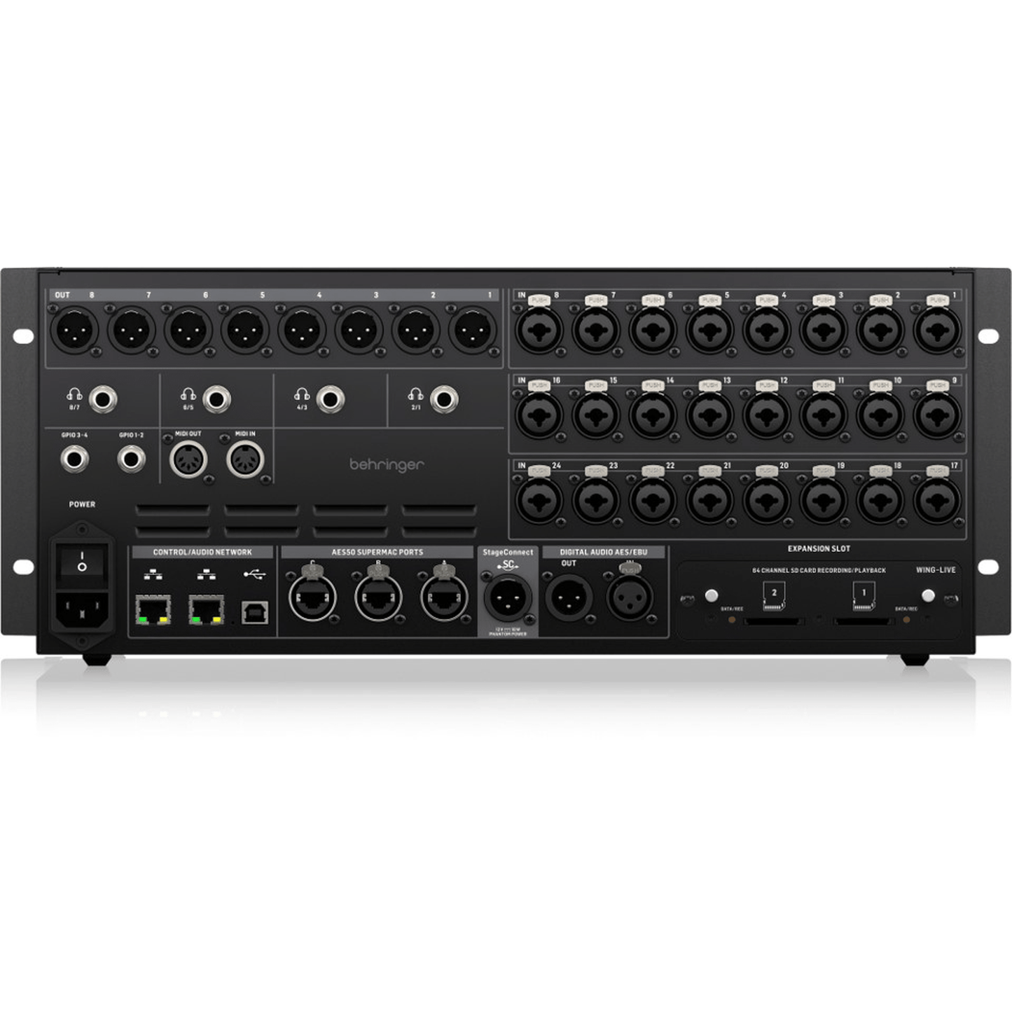 Behringer WING Digital Mixing Console Rack from Joondalup Music Centre 3