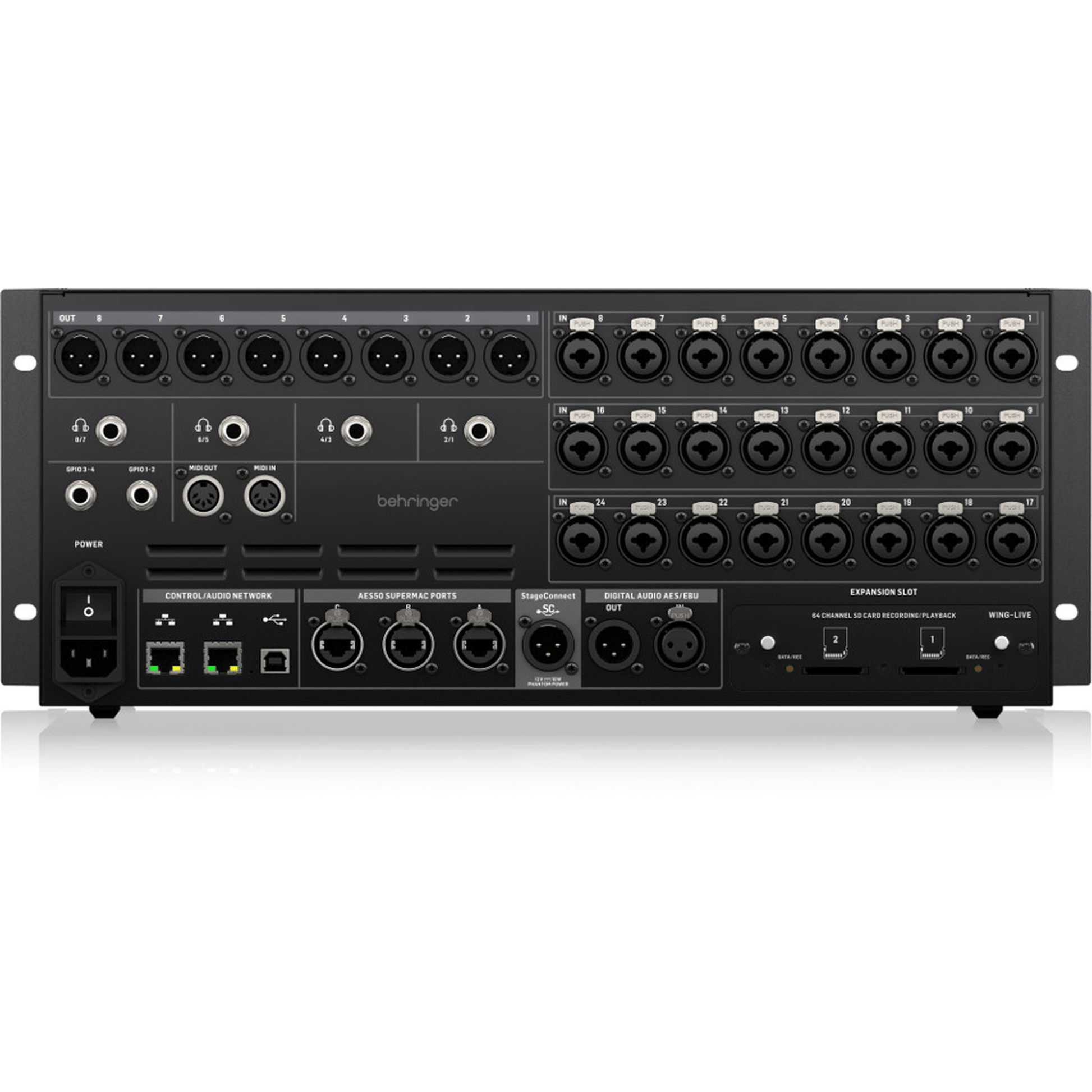 Behringer WING Digital Mixing Console Rack from Joondalup Music Centre 3