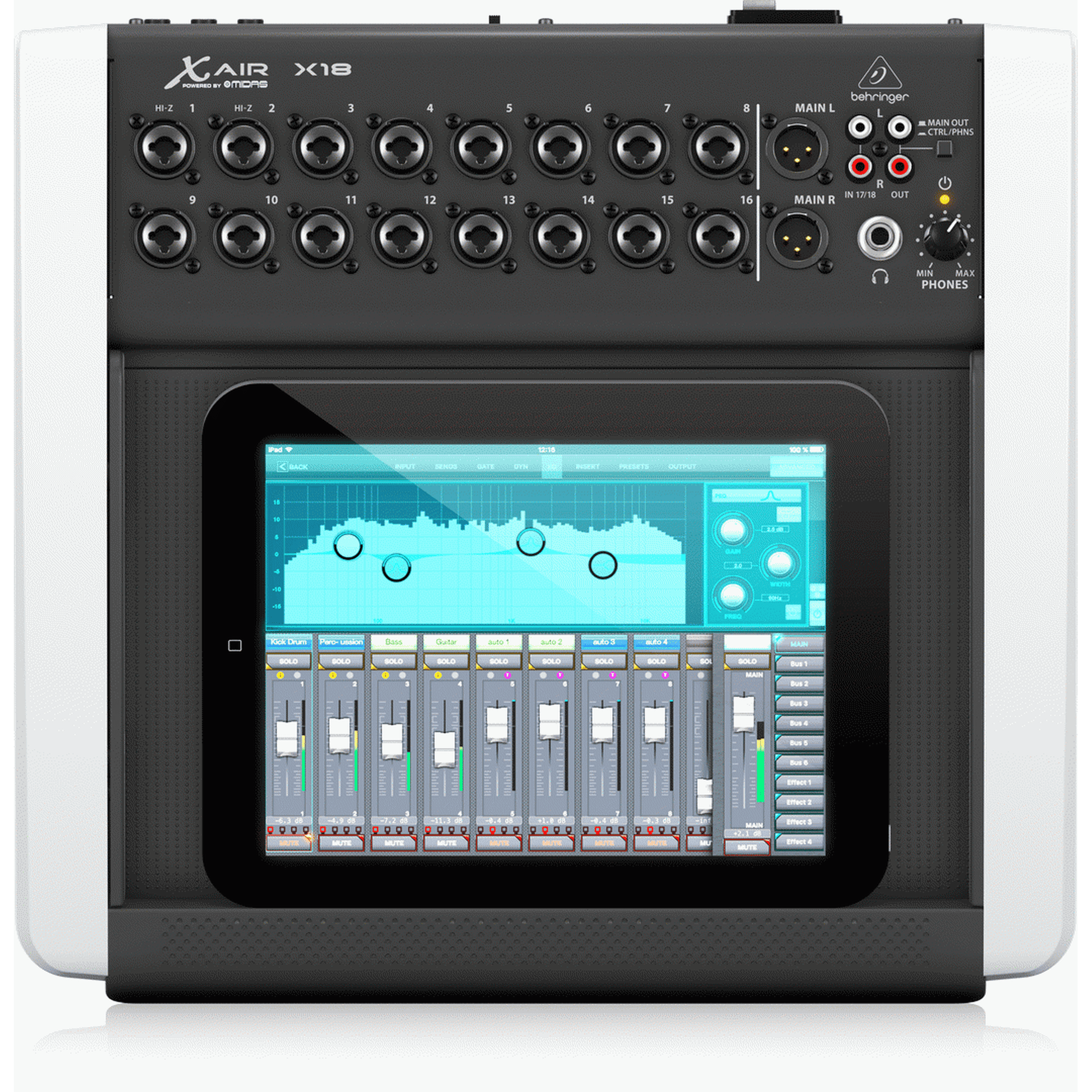 Behringer X Air X18 Compact Digital Mixer from Joondalup Music Centre