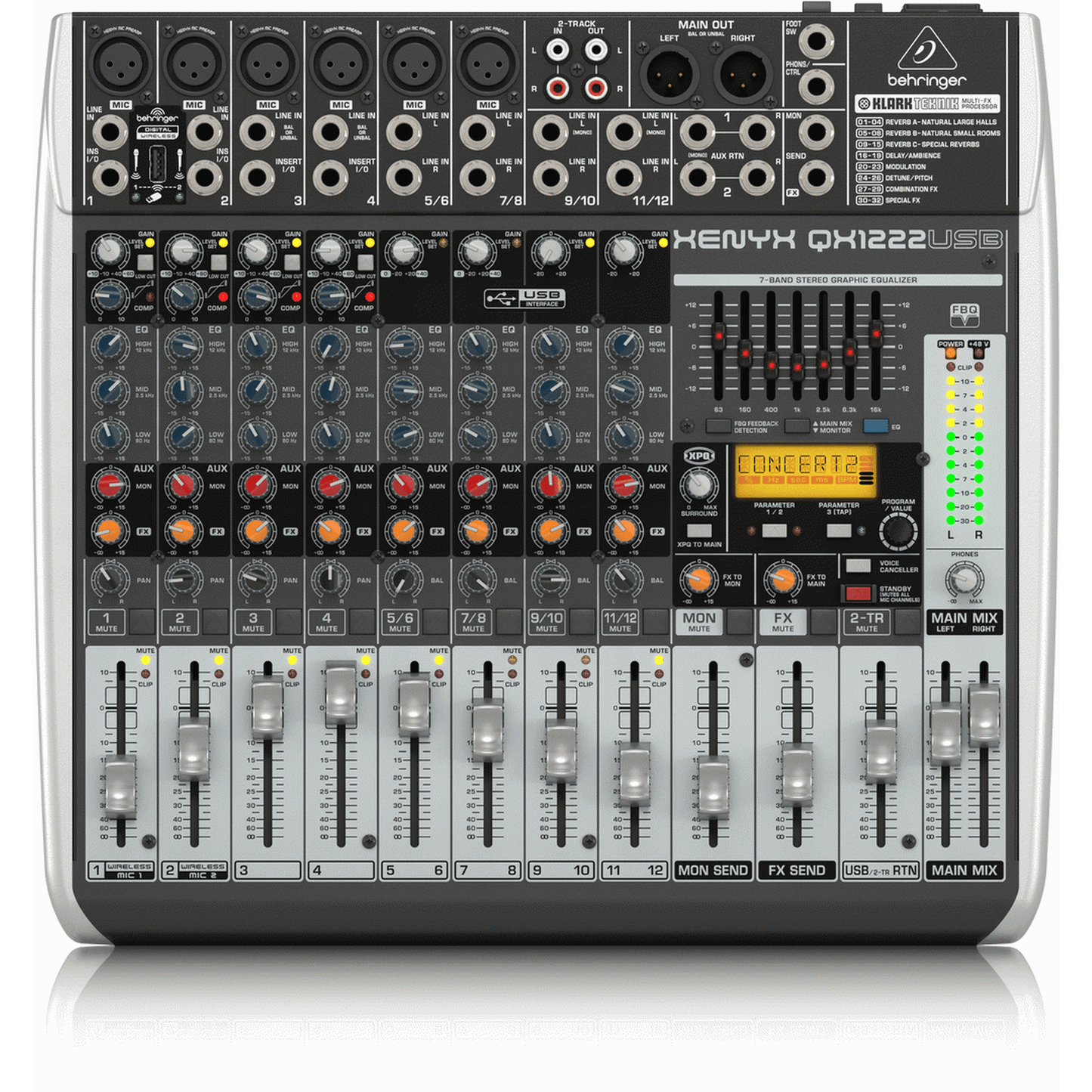 Behringer Xenyx Qx1222usb Mixer from Joondalup Music Centre