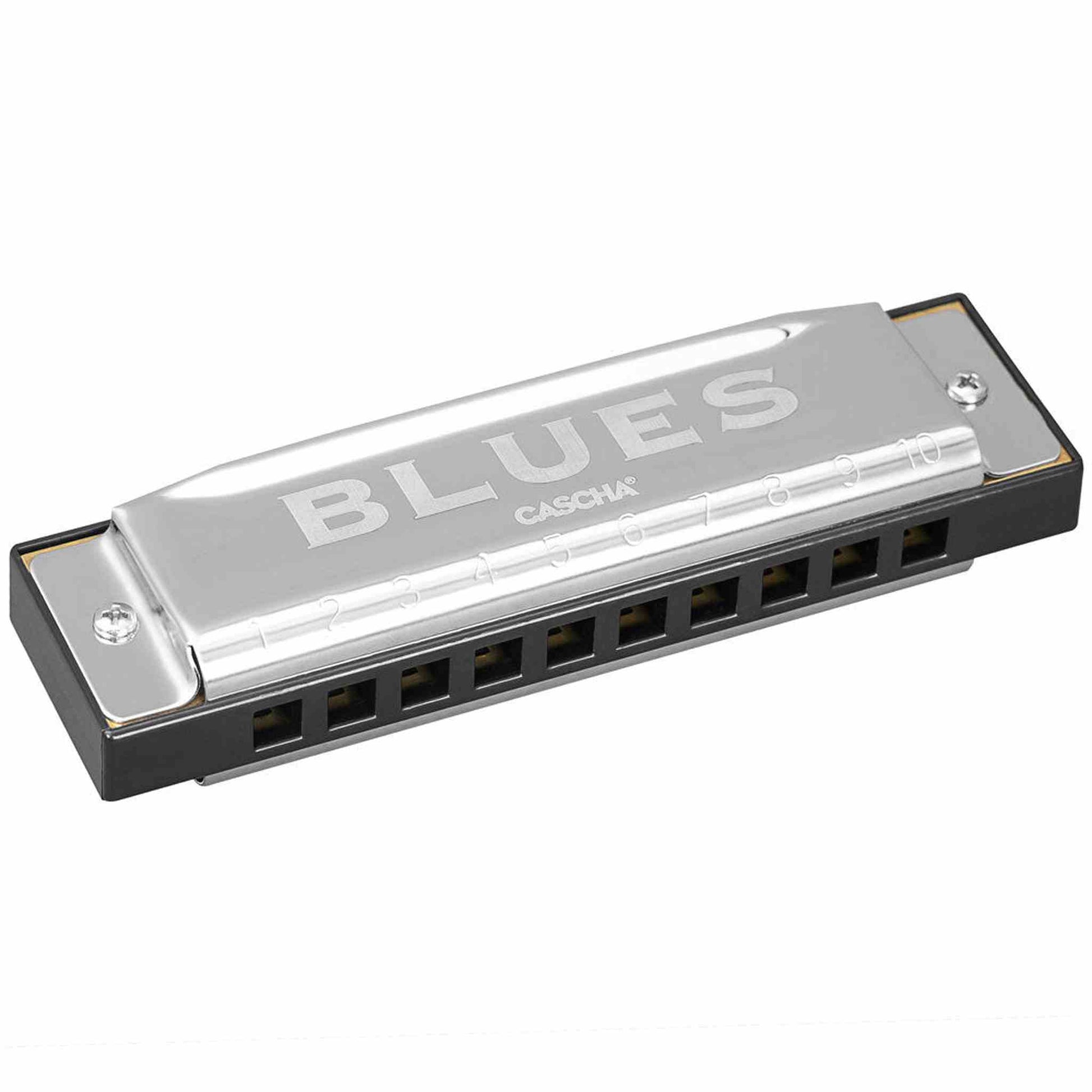 Cascha 7-Pce Blues Harmonica Set (A, Bb, C, D, E, F, G)-HARMONICA-Joondalup Music Centre