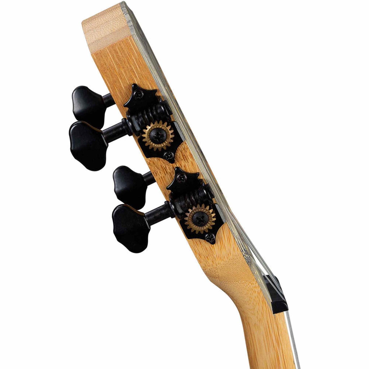 Cascha Bamboo Series Concert Ukulele - Graphite Finish