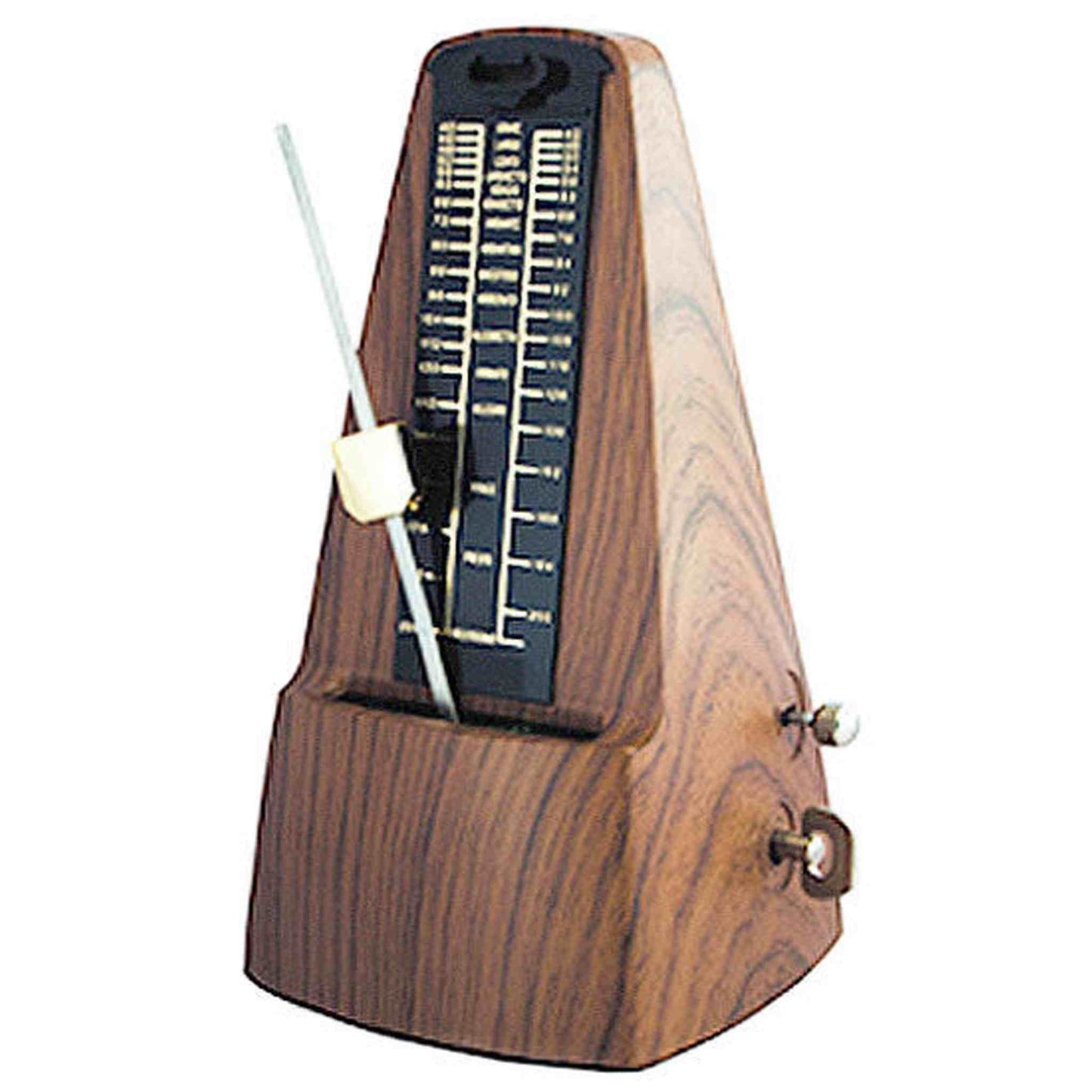 Cherry Metronome with Metal Mechanism & Bell - Light Walnut