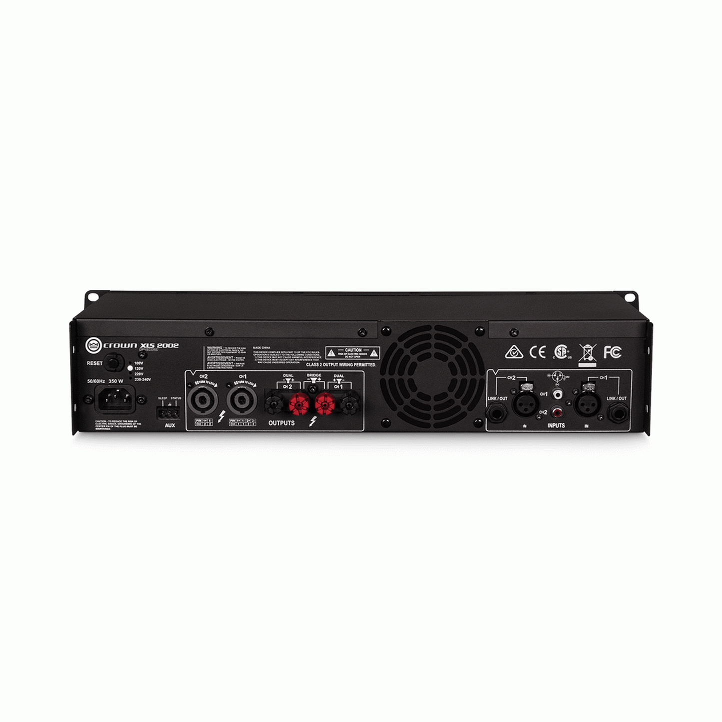 Crown XLS2002 Power Amplifier (2x 650W @ 4ohm) - Joondalup Music Centre