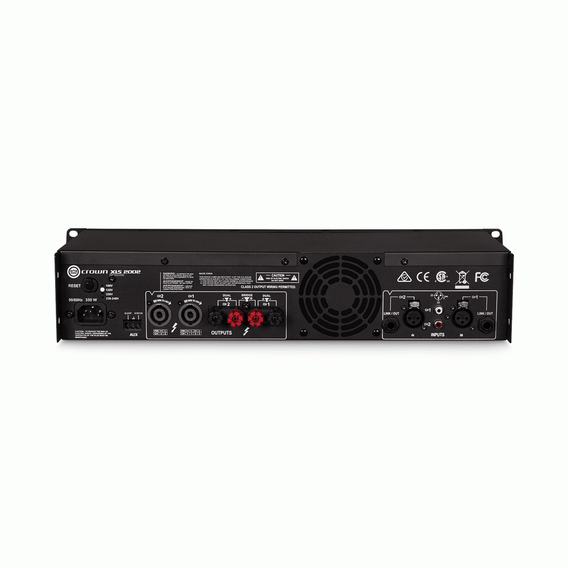 Crown XLS2002 Power Amplifier (2x 650W @ 4ohm) - Joondalup Music Centre