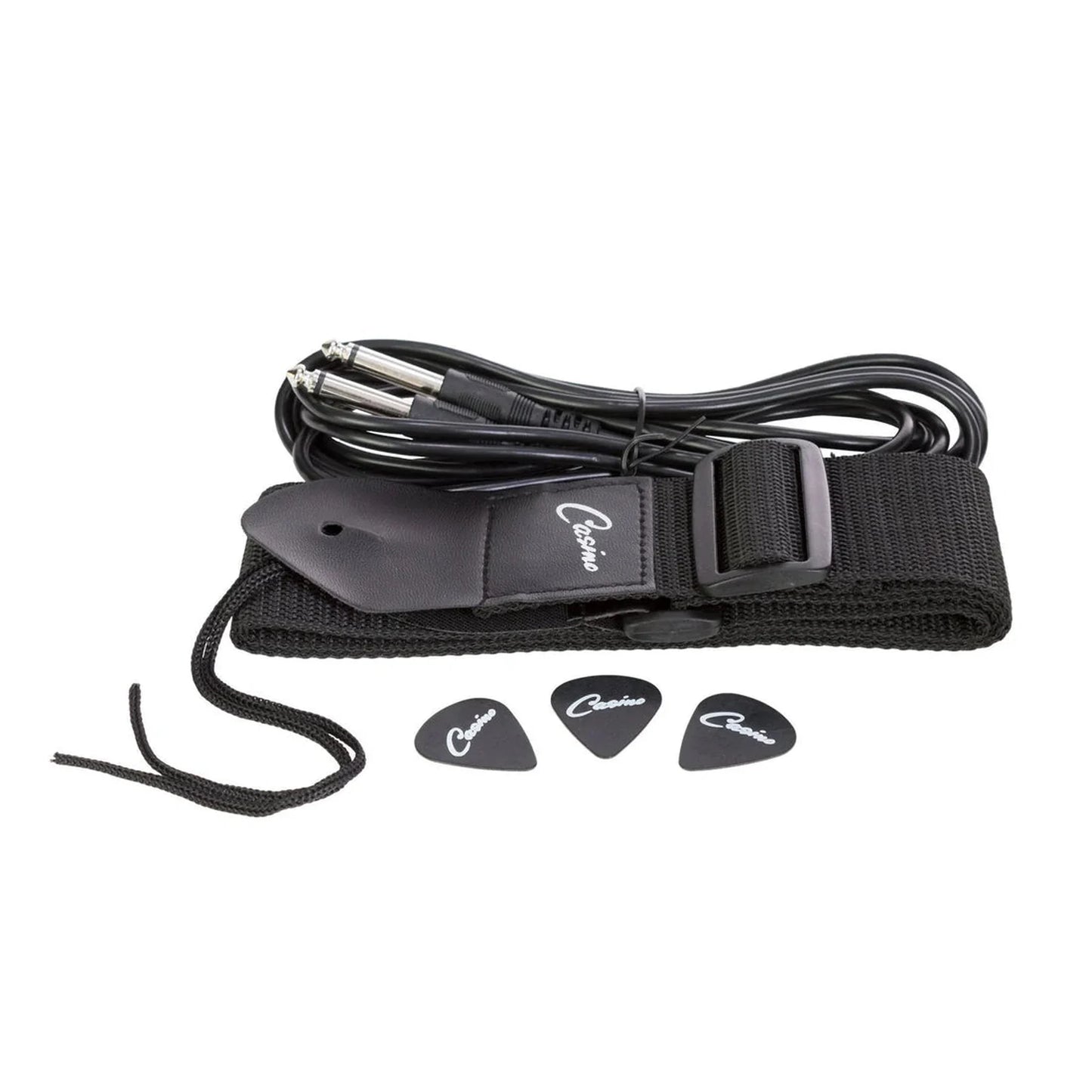 Casino ST-Style Electric Guitar Pack - Transparent Wine Red