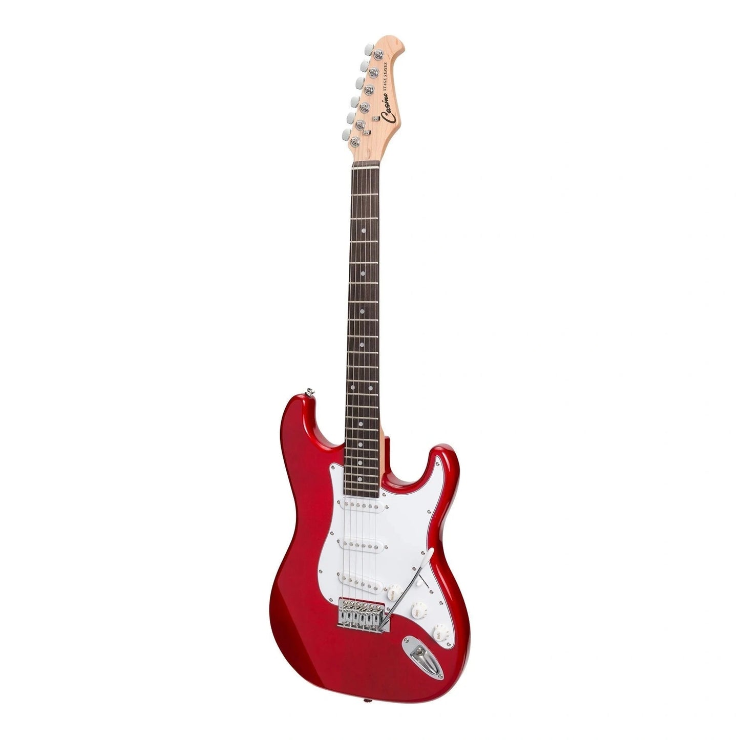 Casino ST-Style Electric Guitar Pack - Transparent Wine Red