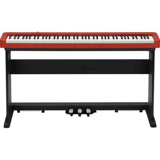 Casio CDP-S160 Digital Piano w/CS470P Stand/Pedals - Red