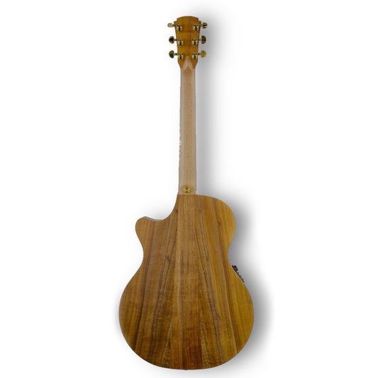 Cole Clark CCTL2EC-BLBL-HSS True Hybrid Thinline Grand Auditorium Acoustic Electric Guitar from Joondalup Music Centre 2