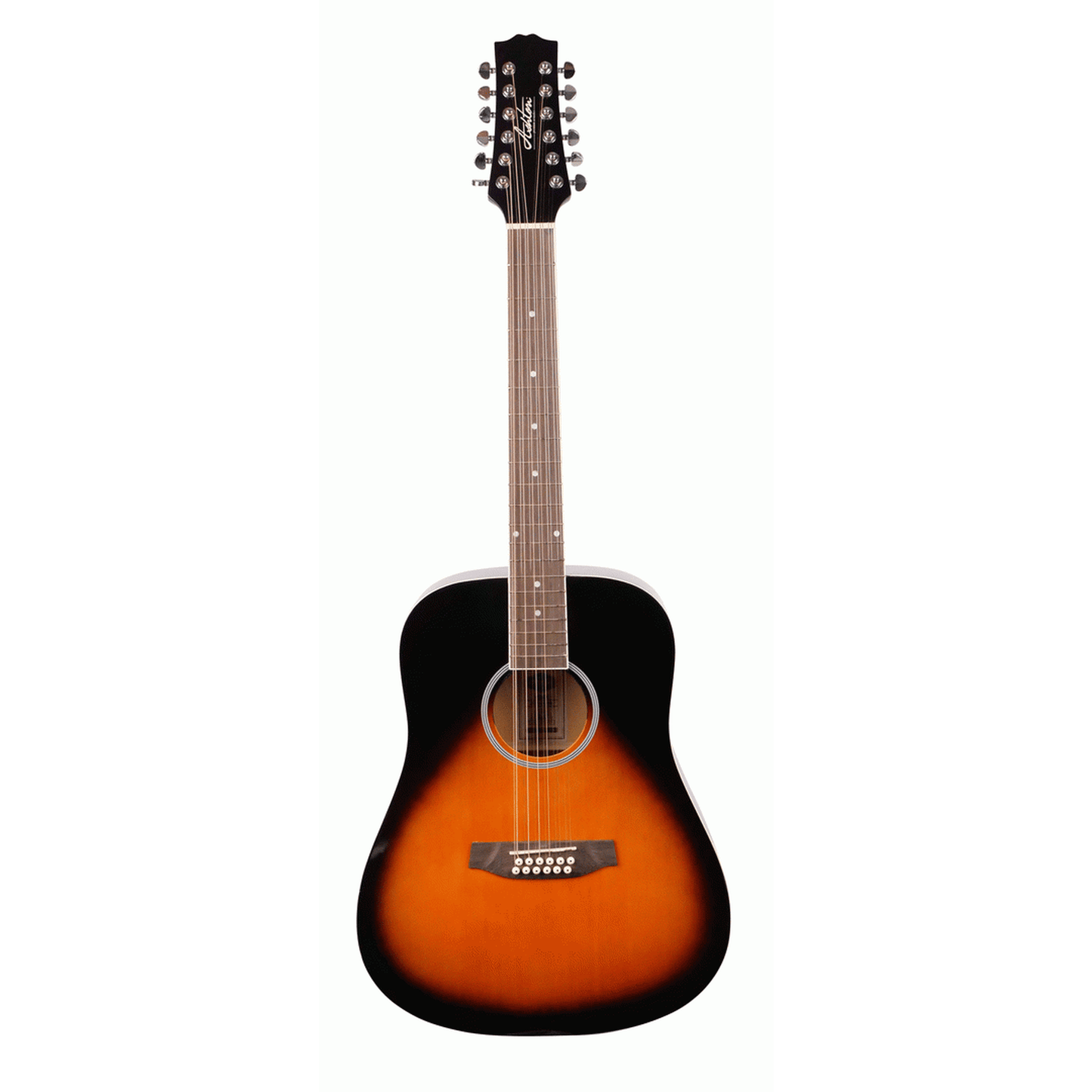 Ashton D20/12TSB 12 String Acoustic Guitar - Sunburst