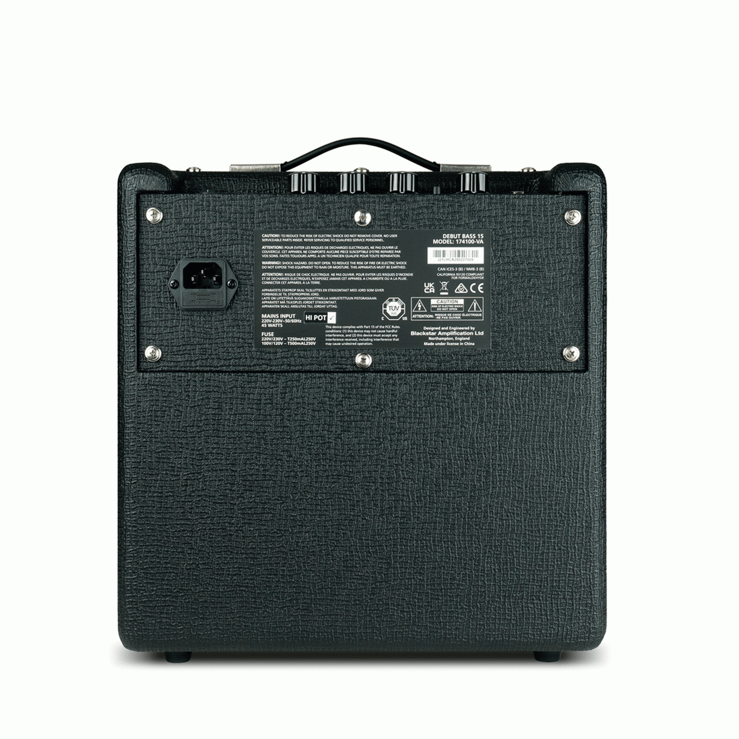 Blackstar Debut 15 Bass Combo Amplifier