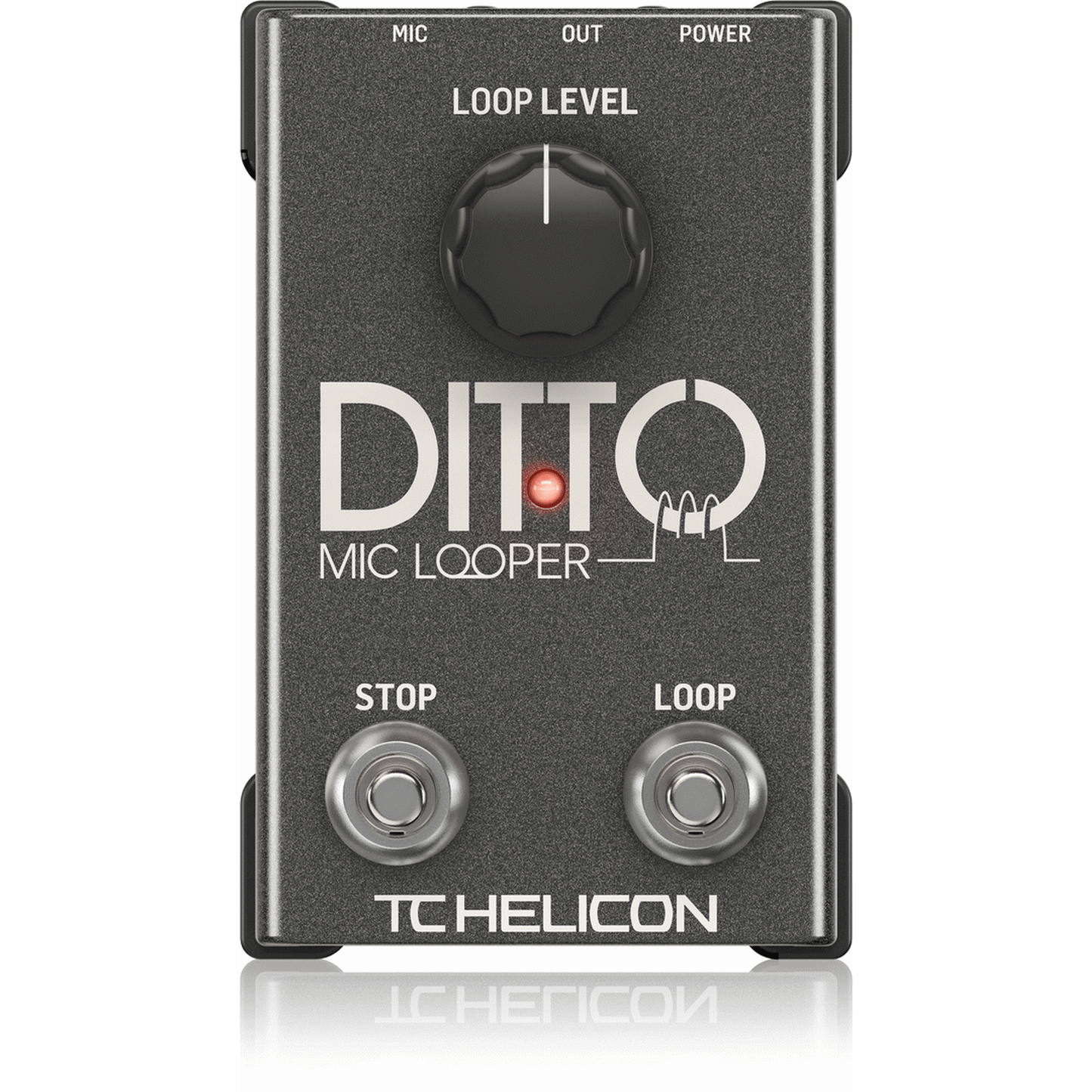 TC Helicon Ditto Mic Looper Effects Pedal-EFFECTS-Joondalup Music Centre