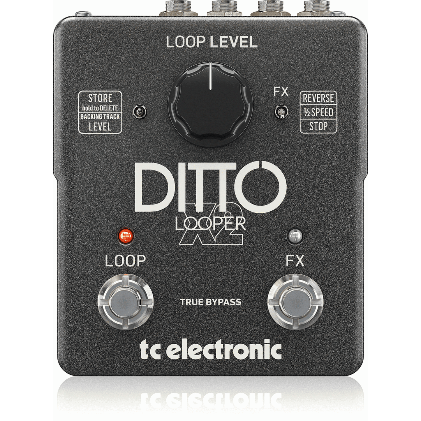 Tc Electronic Ditto X2 Looper Pedal-ACCESSORIES-Joondalup Music Centre
