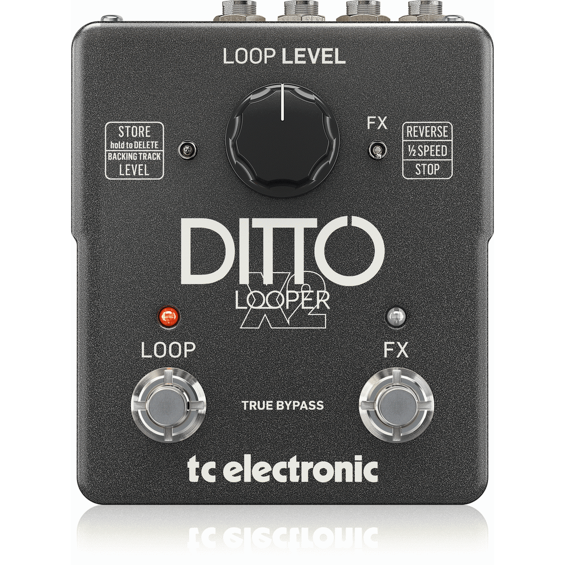 Tc Electronic Ditto X2 Looper Pedal-ACCESSORIES-Joondalup Music Centre