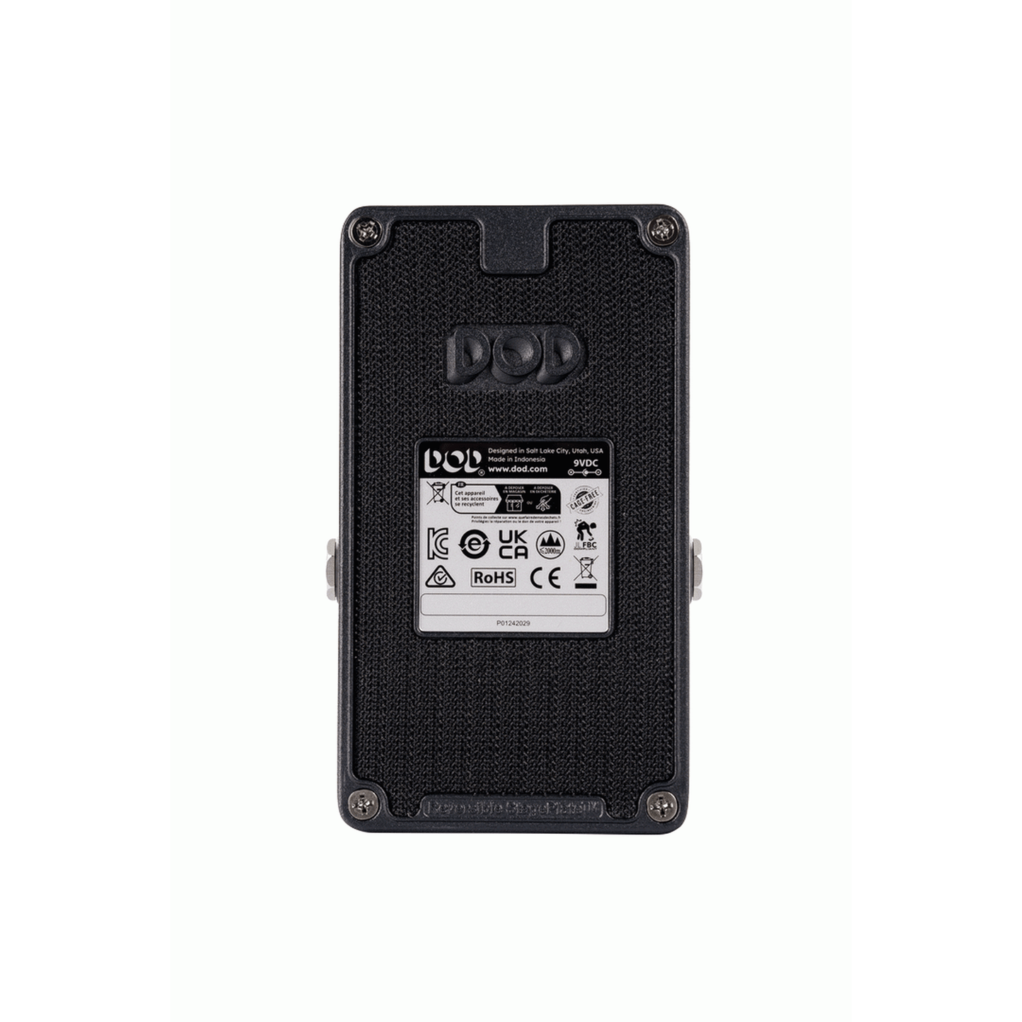 DOD Badder Monkey Overdrive Effects Pedal back 2