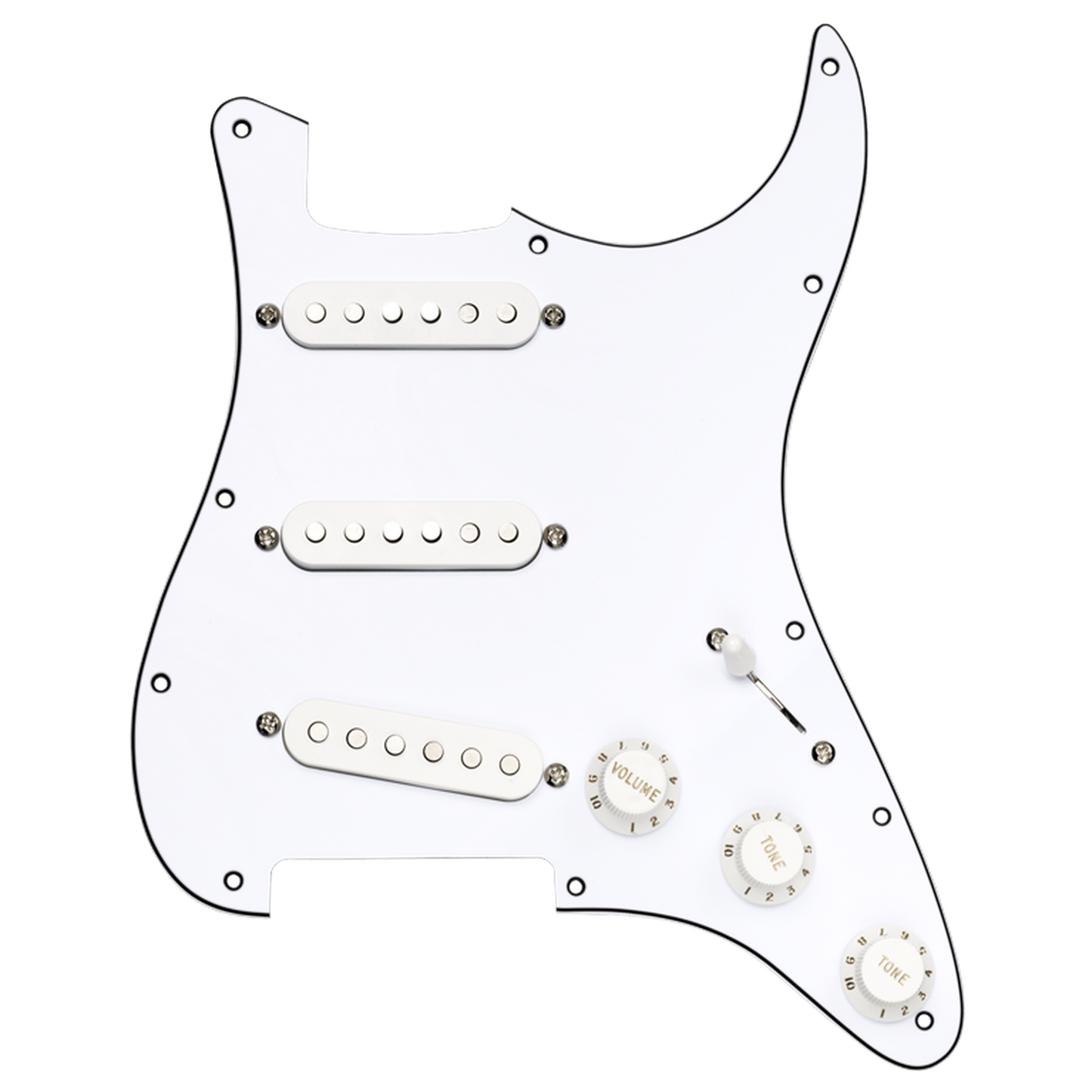 Dimarzio DIMC20 True Velvet Pre-Wired Strat Loaded Pickguard from Joondalup Music Centre