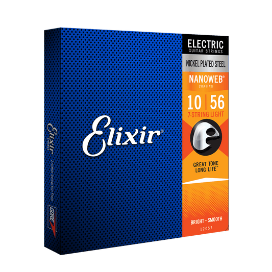 Elixir Nanoweb Electric 7 String Light 10-56 - Joondalup Music Centre